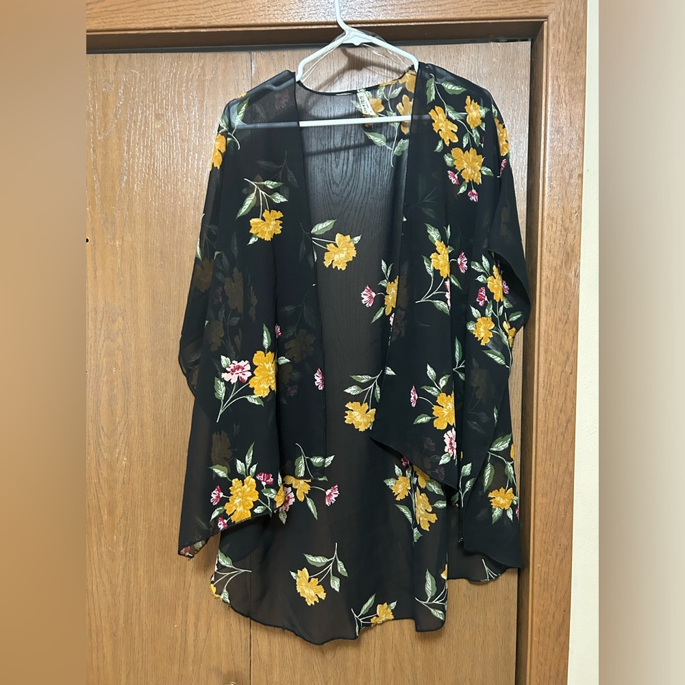 Floral cover up